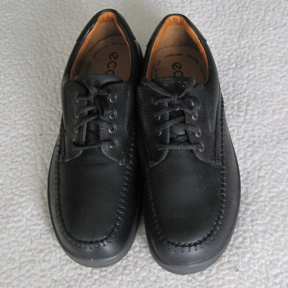 Ecco Seawalker NEW BLACK Leather Oxford Shoes Size EU 43(US 9-9.5) main image 5